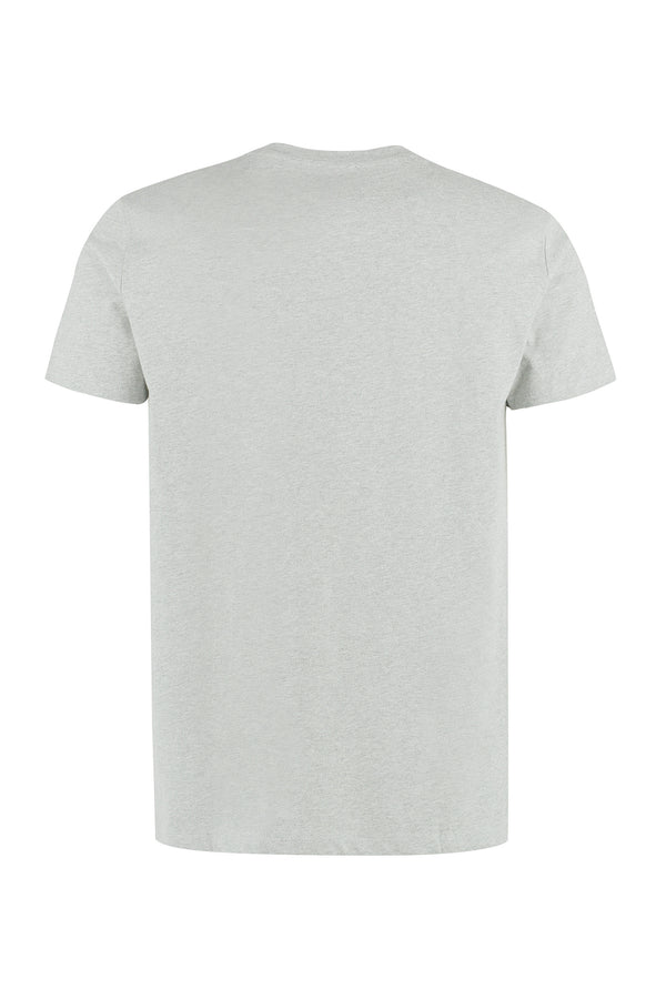 Cotton crew-neck T-shirt-1